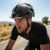Vayox Speed LED cyklistická prilba, lesklá čierna, veľkosť L (58-61 cm)
