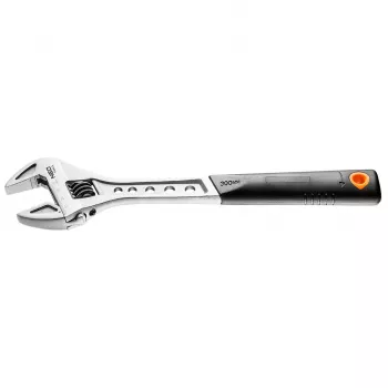 NEO TOOLS nastaviteľný kľúč 300 mm, rozsah 0-38 mm, chróm-vanádiová oceľ, DIN 3117