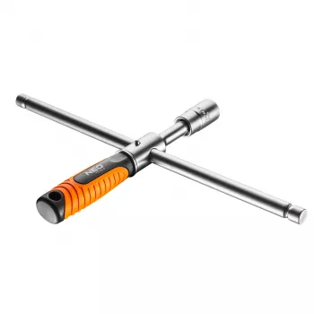 NEO TOOLS krížový kľúč 17 x 19 mm | chróm-vanádiová oceľ