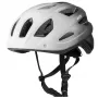 Vayox Active cyklistická prilba s LED svetlom, biela-čierna, veľkosť M (54-58 cm)