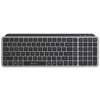 TRACER STONE RF 2.4G+BT bezdrôtová klávesnica, QWERTY US International, čierna
