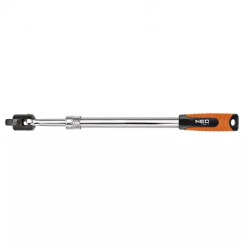 NEO TOOLS teleskopická rukoväť s kĺbom 1/2 palca, 470-620 mm