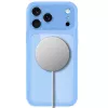 TECH-PROTECT MagPeak MagSafe priehľadné puzdro pre iPhone 17 Pro Max / 18 Pro Max - svetlomodrá