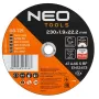 NEO TOOLS rezací kotúč na kov/INOX 230 x 1,9 x 22,2 mm, 41 A46-S-BF, 25 ks