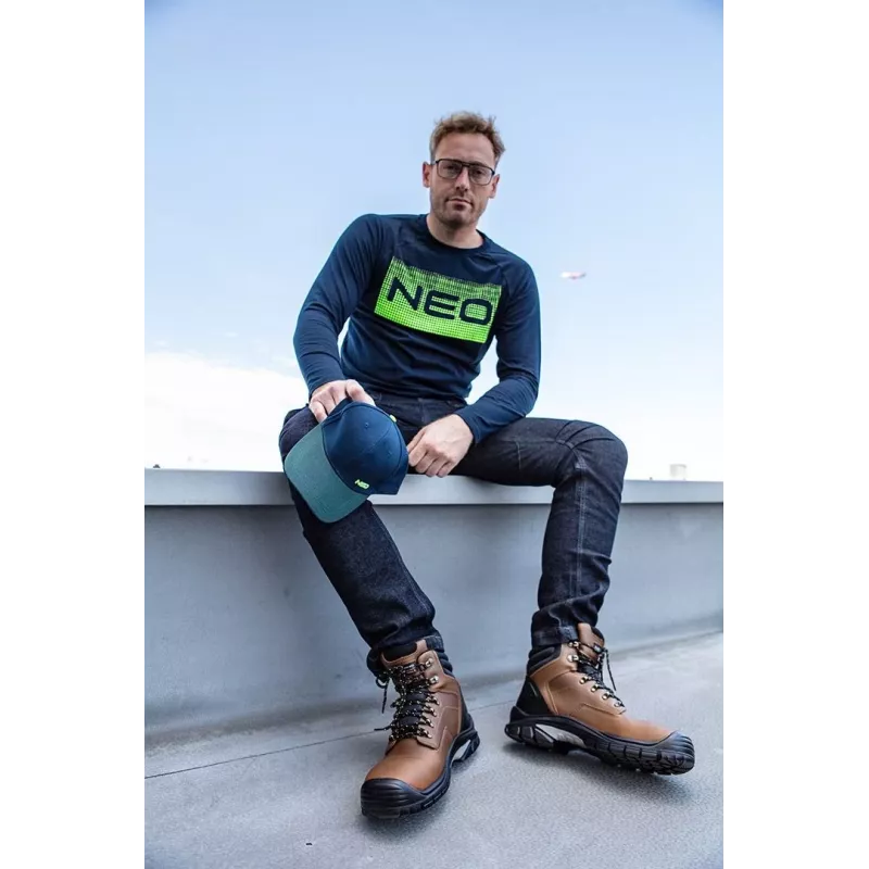 NEO TOOLS DENIM pracovné nohavice s 5 vreckami, veľkosť M, modrá, Regular Fit, spevnené švy, EN ISO 13688