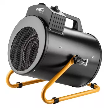 NEO TOOLS 90-069 Priemyselný elektrický ohrievač 5kW, nastaviteľný termostat, IPX4, 3-fázový 400V