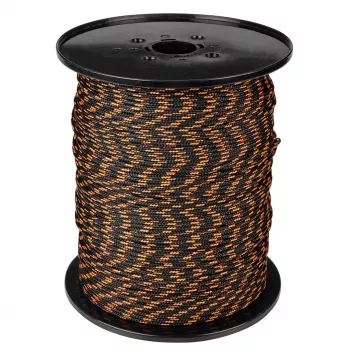 NEO TOOLS pletené polypropylénové lano 4 mm x 400 m biele