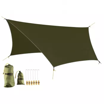 NEO TOOLS vodotesná plachta 360 x 290 cm 210T PU3000