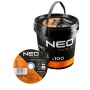 NEO TOOLS rezné kotúče 41A 60 S BF - 125x1,0x22,23 mm OCEL/INOX, 100 ks vo vedre