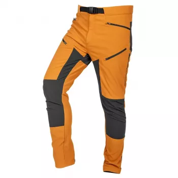NEO TOOLS outdoorové pracovné nohavice 4-smorový streč, horčicovosivá veľkosť XL