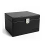 Wozinsky WPB-R16 RFID blokujúca kľúčenka s priehradkami 16x12x9 cm – čierna