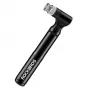 ROCKBROS JG-PB-11 cyklistická opravárenská sada s 120-PSI mini pumpou, 16-in-1 multitoolom, bezlepiacimi záplatami, páčidlami na plášte, úložnou taškou – čierna