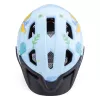 Wozinsky detská MTB cyklistická prilba s odnímateľným štítom 52-56 cm - svetlomodrá