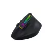 WOZINSKY WMG-1164 bezdrôtová vertikálna ergonomická herná myš 3600 DPI RGB čierna