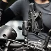 ROCKBROS 2-3D nastaviteľný držiak na fľašu pre bicykel a motocykel - čierny