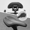 ROCKBROS B824 ergonomické športové cyklistické sedlo - čierne