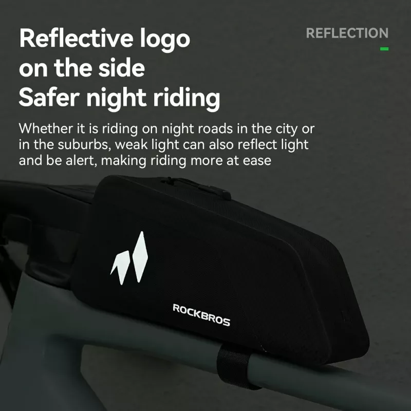 ROCKBROS AS-151 RideMate vodoodolná taška na vrchnú rúru - čierna