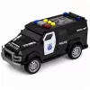 LEAN TOYS policajné auto špeciálne vozidlo mierka 1:32 čierne so svetlom a zvukom