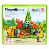 LEAN TOYS magnetické stavebnice divé zvieratá džungľa ZOO 27 dielov