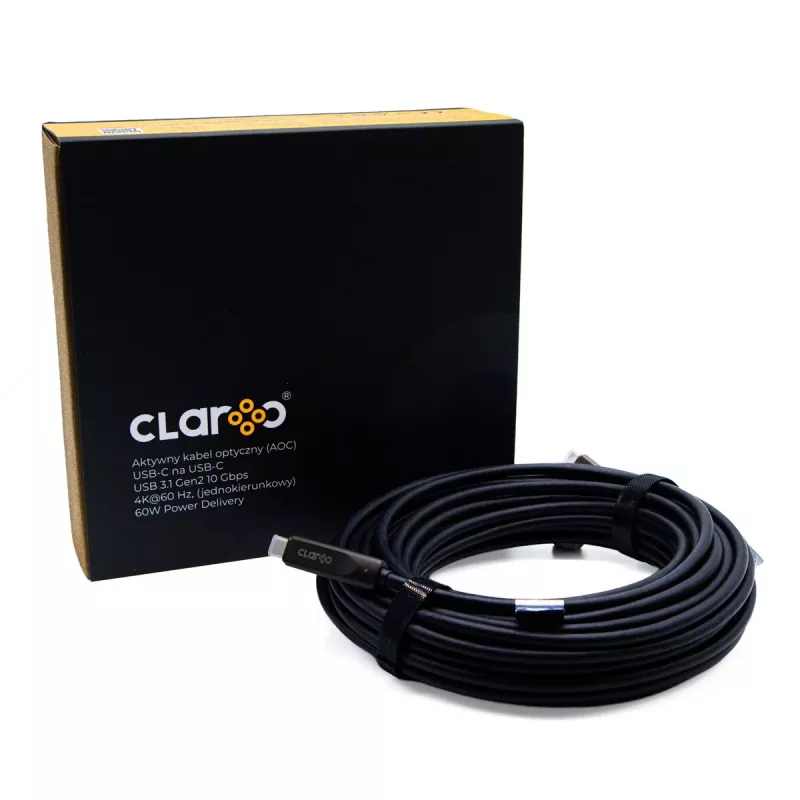 Claroc aktívny USB-C kábel 4K@60Hz 60W 7m