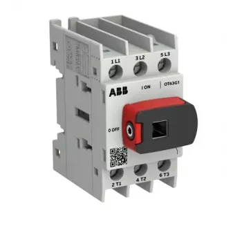 ABB OT Plus OT63G1-3BS63 A odpojovač, rám G1, 3-pólový, s rukoväťou