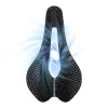 Rockbros LF0214 anatomické 3D vodoodpudivé bicyklové sedlo - čierne