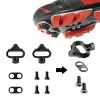 ROCKBROS PD303 hybridné platformové polozámkové bicyklové pedále - čierne