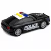 LEAN TOYS policajné auto so svetlom a zvukom, čierne, mierka 1:32