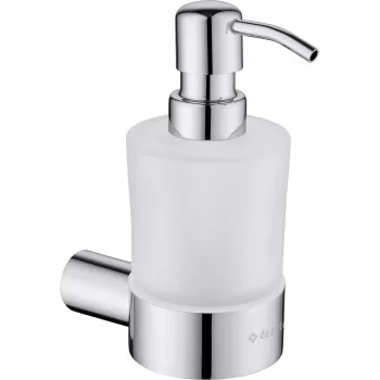 DEANTE ADR_0421 Nástenný manuálny dávkovač mydla pre Tork S1 systém tekutého mydla, 1000 ml, biely ABS plast