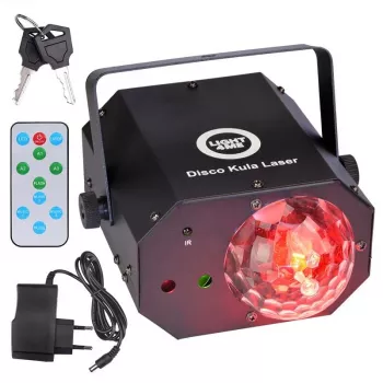 LIGHT4ME DISCO SPHERE LASER multi-efektový LED svetelný efekt