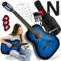 SUPRIMO CG34 BB koncertná gitara 3/4 veľkosť 36 palcov Blueburst