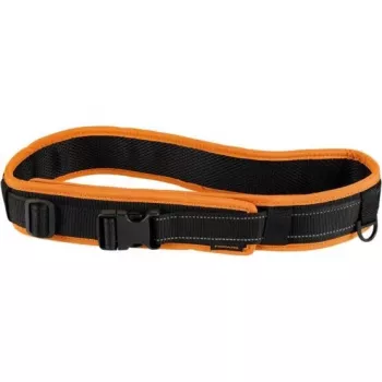Fiskars 1003626 Functional Form opasok na náradie s rýchloupínaním, nastaviteľný pás do 120 cm, odolný vodoodpudivý polyester, viacero vreciek a slučiek, čierna/oranžová