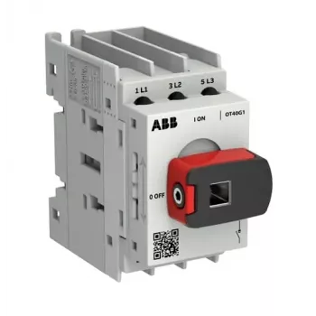 ABB OT Plus OT40G1-3MS40 A 3-pólový odpojovač 40A s priamou rukoväťou