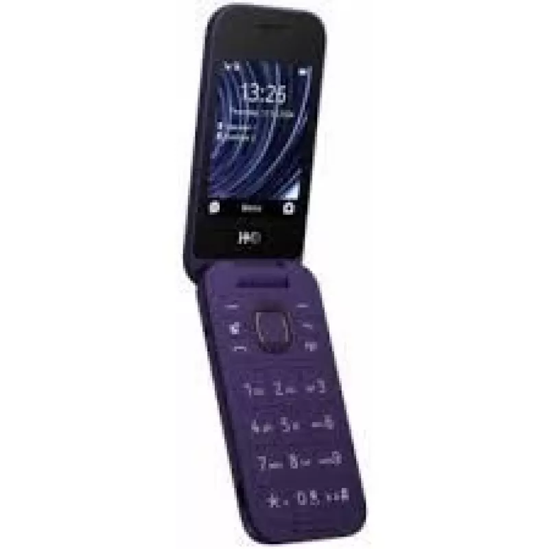 HMD 2660 Flip fialová 4G LTE Dual-SIM skladací telefón