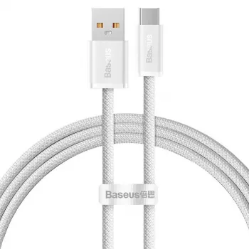 Baseus Dynamic Series USB-A na USB-C kábel 100W 2m biely