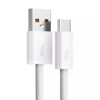 Baseus Dynamic Series USB-A na USB-C kábel 100W 2m biely