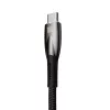 Baseus Glimmer USB-A na USB-C kábel 100W 1m čierny