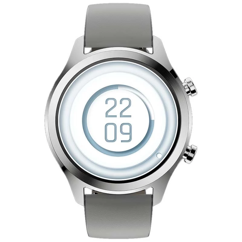 TicWatch C2 Plus smartwatch platinová NFC GPS AMOLED 1,3