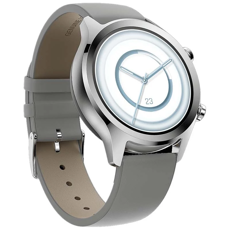 TicWatch C2 Plus smartwatch platinová NFC GPS AMOLED 1,3