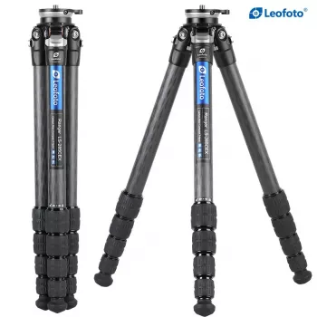 Leofoto LS-285CEX Carbon Fiber Ranger Series statív s integrovanou nivelačnou základňou