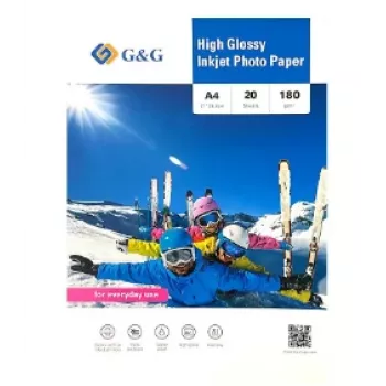 G&G Ninestar Fotopapier A4, 180 g/m², 20 listov (20287)