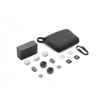 DJI Mic Mini 2 bezdrôtový mikrofónový systém (2 TX + 1 Mobile RX + nabíjacie puzdro), biela