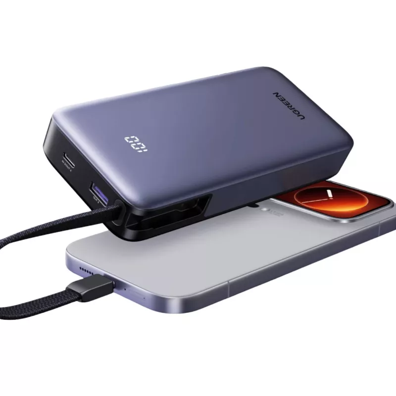 UGREEN PB537 20000 mAh 55W powerbanka sivá