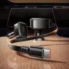 ORICO FC-66-1A2C 66W auto nabíjačka so zatahovacím USB-C káblom - čierna