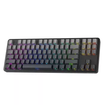 Redragon StarBlade K707SP-RGB-PRO mechanická herná klávesnica, červené spínače, Per-Key RGB, plná veľkosť, káblová USB, odnímateľná opierka zápästia, čierna