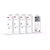 XO NB256B OTG adaptér USB-A samica na USB-C samec, biely (NB256B)