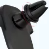 XO C37 Gravitačný držiak telefónu na ventilačnú mriežku auta, čierny