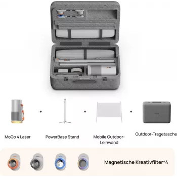 XGIMI MoGo 4 Laser Beamer+ Outdoor Bundle - DLP projektor