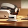 BoboVR BM60-1 6500 mAh batéria s nabíjacou stanicou pre M3 Pro+ a M3 - biela