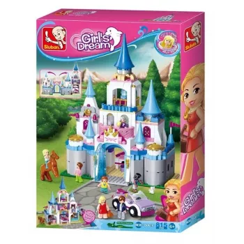 Sluban Girls Dream Castle 815-dielna stavebnica